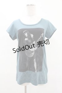 HYSTERIC GLAMOUR / フォトプリントTシャツ  グリーン H-25-04-22-017-PU-TO-KB-ZH