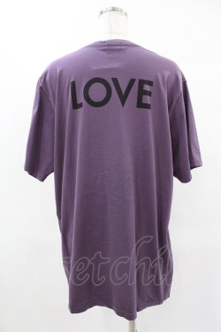 画像2: HYSTERIC GLAMOUR / COURTNEY LOVE Tシャツ XL パープル H-25-04-22-019-PU-TO-KB-ZH