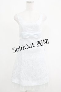 JESUS DIAMANTE / 新スペシャルレースリボンワンピース 38 サックス H-25-04-23-027-JE-OP-NS-ZH