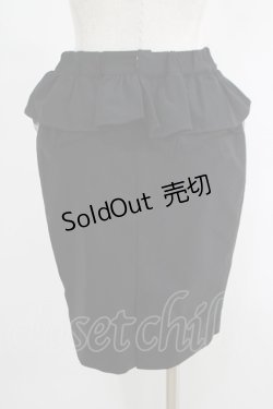 画像3: EATME / ペプラムタイトスカート F ブラック H-25-04-23-029-LO-SK-YZ-ZH