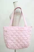 m petit by misako / キルティングトートバッグ  ピンク H-25-04-23-055-LO-BG-YZ-ZH