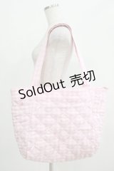 m petit by misako / キルティングトートバッグ  ピンク H-25-04-23-055-LO-BG-YZ-ZH
