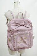 m petit by misako / NINA’S コラボリボンリュック  ピンク H-25-04-23-056-LO-BG-NS-ZH