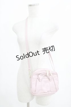 画像1: m petit by misako / リボンショルダーバッグ  ピンク H-25-04-23-057-LO-BG-YZ-ZH