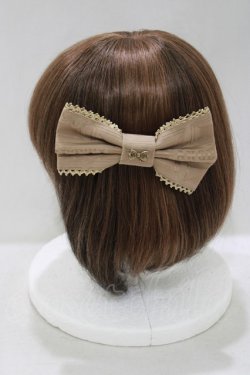 画像2: Angelic Pretty / Melty Ribbon Chocolateバレッタ  モカ H-25-04-23-064-AP-AC-NS-ZH