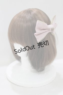 画像1: Angelic Pretty / Melty Ribbon Chocolateバレッタ  ピンク H-25-04-23-066-AP-AC-NS-ZH