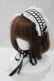 画像1: Innocent World / クロスヘッドドレス  ブラック H-25-04-23-076-IW-AC-NS-ZH (1)