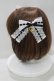 画像2: BABY,THE STARS SHINE BRIGHT / Strawberry Sweetheart Cakeレースリボンコーム  ブラック H-25-04-23-078-BA-AC-NS-ZH (2)