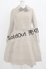 Angelic Pretty / Melty Ribbon Chocolateトレンチコート L モカ H-25-04-23-008-AP-CO-NS-ZH
