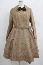 画像1: Angelic Pretty / Melty Ribbon Chocolateトレンチコート L モカ H-25-04-23-008-AP-CO-NS-ZH (1)