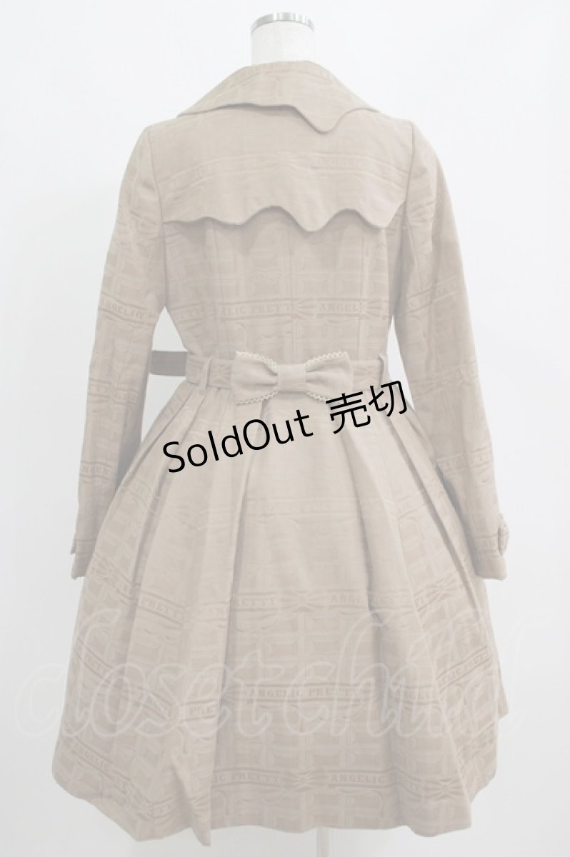 画像3: Angelic Pretty / Melty Ribbon Chocolateトレンチコート L モカ H-25-04-23-008-AP-CO-NS-ZH (3)