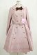 画像1: Angelic Pretty / Melty Ribbon Chocolateトレンチコート L ピンク H-25-04-23-009-AP-CO-NS-ZH (1)