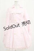 Angelic Pretty / Royal Chocolateトレンチコート Free ピンク H-25-04-23-010-AP-CO-NS-ZH