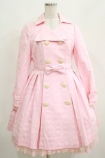 画像1: Angelic Pretty / Royal Chocolateトレンチコート Free ピンク H-25-04-23-010-AP-CO-NS-ZH (1)