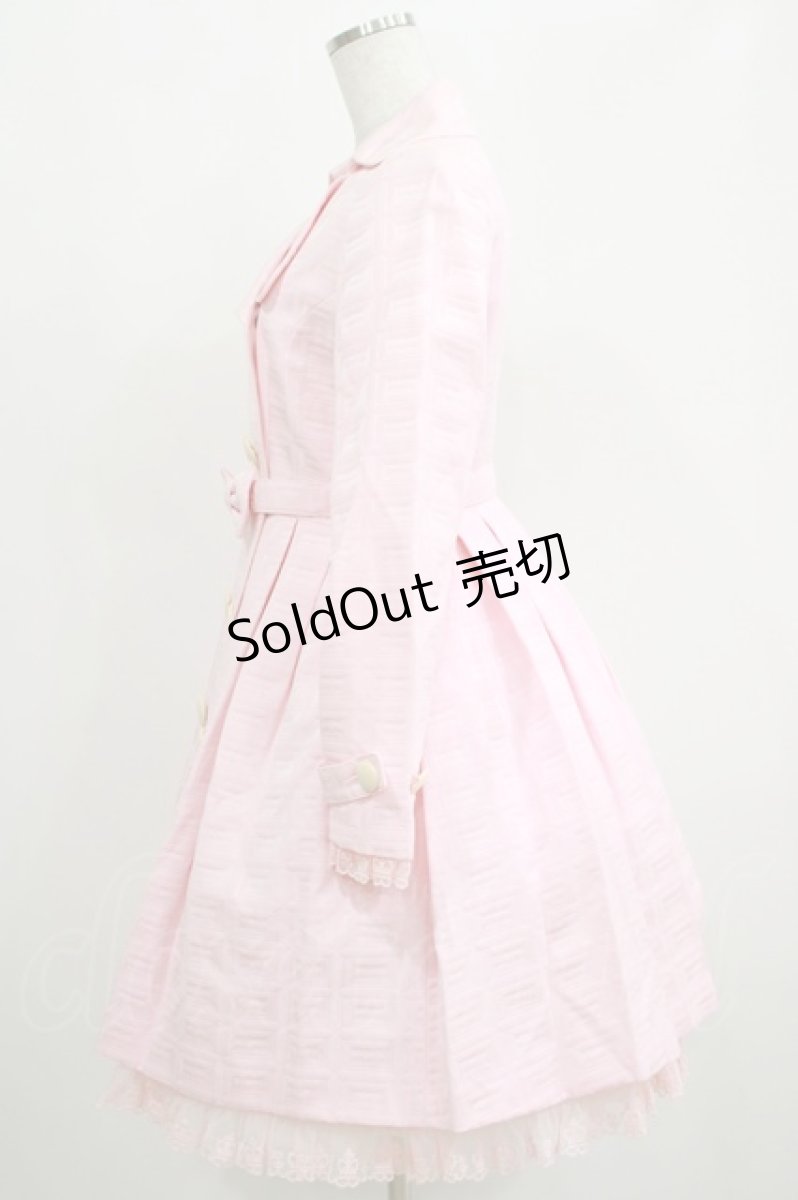 画像2: Angelic Pretty / Royal Chocolateトレンチコート Free ピンク H-25-04-23-010-AP-CO-NS-ZH (2)