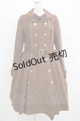 Angelic Pretty / Melty Ribbon Chocolateトレンチコート L ブラウン H-25-04-23-011-AP-CO-NS-ZH
