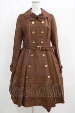 画像1: Angelic Pretty / Melty Ribbon Chocolateトレンチコート L ブラウン H-25-04-23-011-AP-CO-NS-ZH (1)