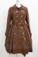 画像1: Angelic Pretty / Melty Ribbon Chocolateトレンチコート L ブラウン H-25-04-23-011-AP-CO-NS-ZH (1)