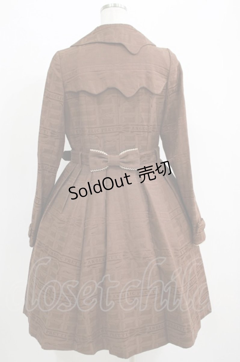 画像3: Angelic Pretty / Melty Ribbon Chocolateトレンチコート L ブラウン H-25-04-23-011-AP-CO-NS-ZH (3)