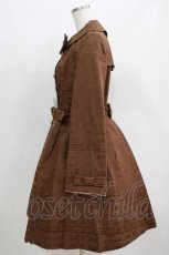 画像2: Angelic Pretty / Melty Ribbon Chocolateトレンチコート M ブラウン H-25-04-23-015-AP-CO-NS-ZH (2)
