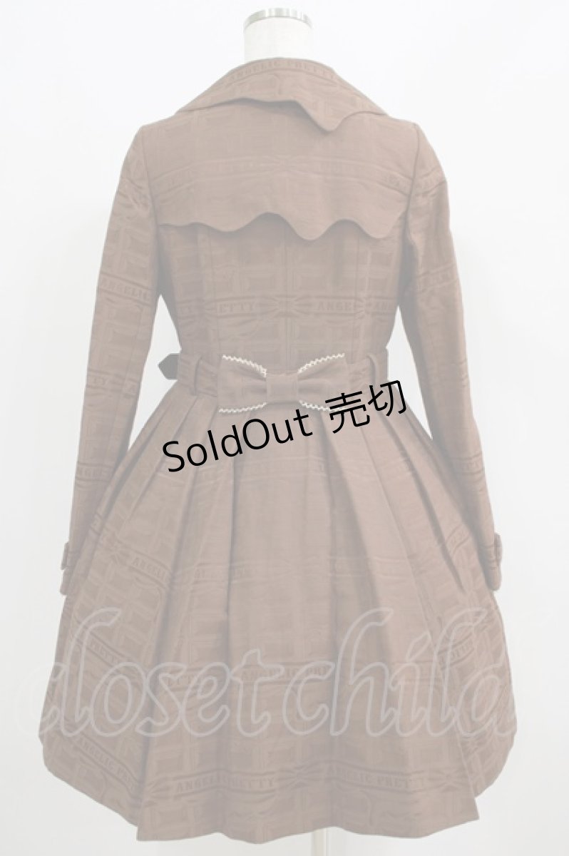画像3: Angelic Pretty / Melty Ribbon Chocolateトレンチコート M ブラウン H-25-04-23-015-AP-CO-NS-ZH (3)