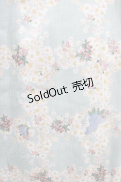 画像4: Fi.n.t / レース付け衿レトロフラワーチェック柄ワンピース Free SAX×WH H-25-04-23-018-CA-OP-NS-ZH