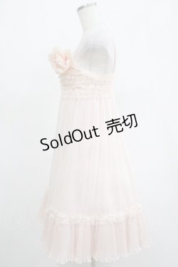 画像2: JESUS DIAMANTE / メアリーローズワンピース 38 ピンク H-25-04-23-022-JE-OP-NS-ZH
