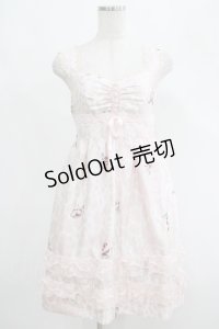JESUS DIAMANTE / シシリアワンピース 38 バルドーヒョウ薔薇ピンク H-25-04-23-024-JE-OP-NS-ZH