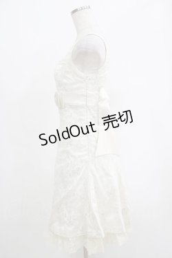 画像2: JESUS DIAMANTE / 新スペシャルレースリボンワンピース 40 白 H-25-04-23-026-JE-OP-NS-ZH