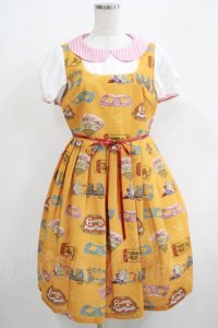 Emily Temple cute / CIRCLEワンピース  オレンジ H-25-04-24-028-ET-OP-KB-ZH