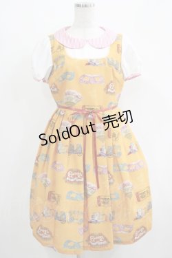 画像1: Emily Temple cute / CIRCLEワンピース  オレンジ H-25-04-24-028-ET-OP-KB-ZH