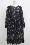 Jane Marple / The nursery Alice tunic dress  ネイビー H-25-04-24-042-JM-OP-KB-ZH