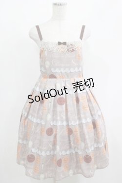 画像1: Leur Getter / Biscuit＆Creamキャミワンピース M グレー H-25-04-24-044-LU-OP-KB-ZH