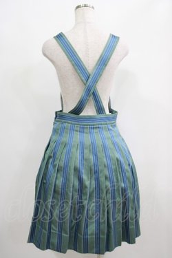 画像3: Jane Marple / Dot Stripe Jacquardのサロペットスカート Free ミント H-25-04-24-049-JM-SK-KB-ZT021