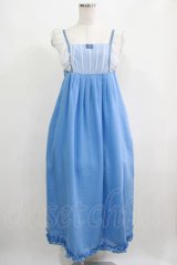 Emily Temple cute / Wendy nightドレス  サックス H-25-04-24-052-ET-OP-KB-ZH