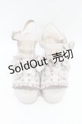 NOEMIE / ビジューリボンサンダル M ピンク H-25-04-24-1001-0-SH-NS-ZH