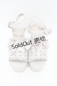NOEMIE / ビジューリボンサンダル M ピンク H-25-04-24-1001-0-SH-NS-ZH