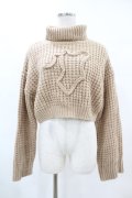 Melt the lady / コルセットニット Free キャメル H-25-04-24-1045-PU-TO-NS-ZH