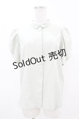 an another angelus / タックパフスリーブシャツ Free MINT H-25-04-24-1049-CA-BL-NS-ZH