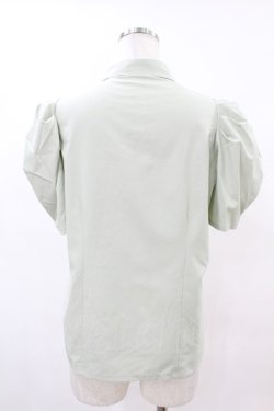 画像2: an another angelus / タックパフスリーブシャツ Free MINT H-25-04-24-1049-CA-BL-NS-ZH