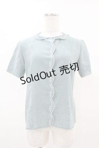 an another angelus / リーフ刺繍ブラウス Free B/GREEN H-25-04-24-1050-CA-BL-NS-ZH