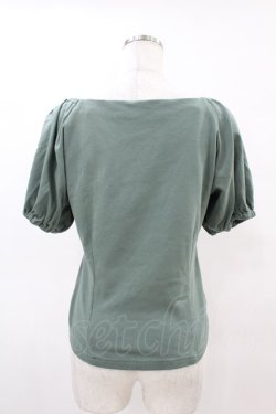 画像2: an another angelus / コルセットパフスリーブT Free GREEN H-25-04-24-1051-CA-TO-NS-ZH