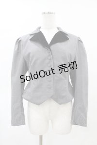 an another angelus / 別珍使いショートジャケット Free GRAY H-25-04-24-1060-CA-JA-NS-ZH