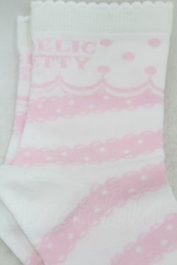 画像3: Angelic Pretty / クルー丈ソックス  オフ/ピンク H-25-04-24-1007-AP-ZA-NS-ZH