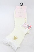 m petit by misako / AMCSNIレースロゴ  アイボリー H-25-04-24-1008-LO-ZA-NS-ZH