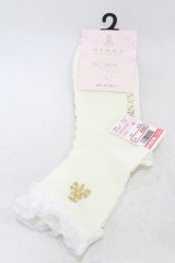 m petit by misako / AMCSNIレースロゴ  アイボリー H-25-04-24-1008-LO-ZA-NS-ZH