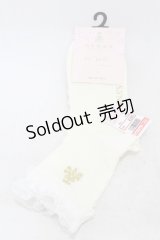 m petit by misako / AMCSNIレースロゴ  アイボリー H-25-04-24-1008-LO-ZA-NS-ZH
