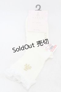 m petit by misako / AMCSNIレースロゴ  アイボリー H-25-04-24-1008-LO-ZA-NS-ZH