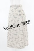 an another angelus / ビット使いヴィンテージ花柄スカート Free BEIGE H-25-04-24-1027-CA-OP-NS-ZH