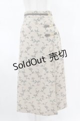 an another angelus / ビット使いヴィンテージ花柄スカート Free BEIGE H-25-04-24-1027-CA-OP-NS-ZH
